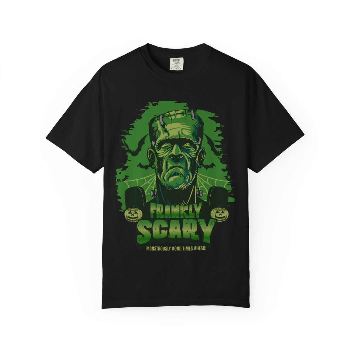 Frankenly Scary T‑Shirt — Retro Frankenstein Halloween Tee