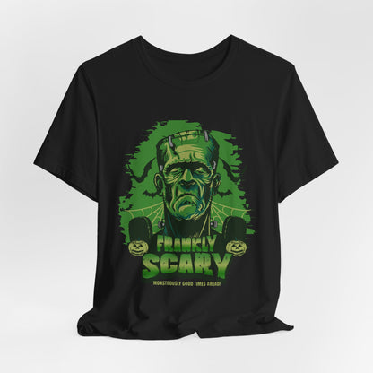 Frankly Scary Frankenstein Tee — Halloween Monster T-Shirt
