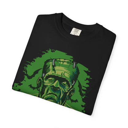 Frankenly Scary T‑Shirt — Retro Frankenstein Halloween Tee