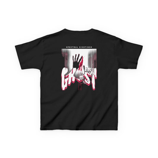 Kids Halloween Tee — 'Family Scary' Frankenstein & Ghost Graphic Shirt