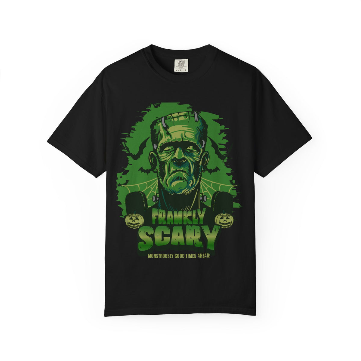Frankenstein "Frankly Scary" Graphic T‑Shirt